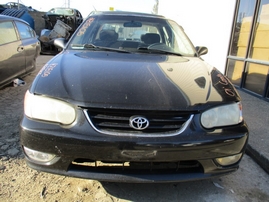 2001 TOYOTA COROLLA S BLACK 1.8L AT Z15105